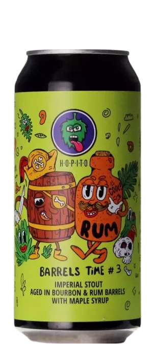 Hopito Barrels Time #3 (Double BA Bourbon & Rum w/ Maple Syrup)