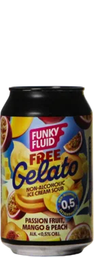 Funky Fluid Free Gelato: Passion Fruit, Mango & Peach