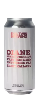 Evil Twin Diane Never Drink IPA That Has Been Anywhere Far From Galaxy