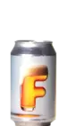 Bier mit dem Buchstaben F