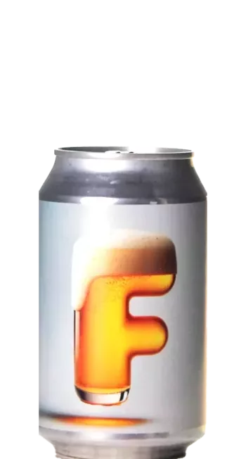 Bier mit dem Buchstaben F