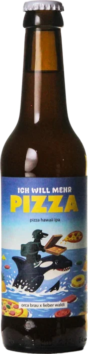 Orca Brau / Lieber Waldi Ich Will Mehr Pizza 33 IPA Bier kopen