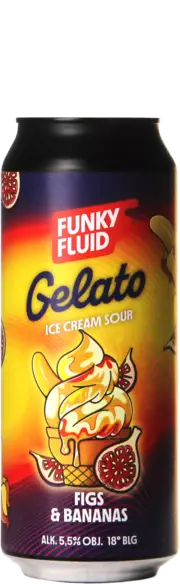 Funky Fluid Gelato: Figs & Bananas