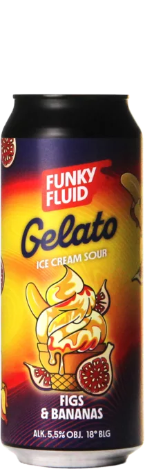 Funky Fluid Gelato: Figs & Bananas