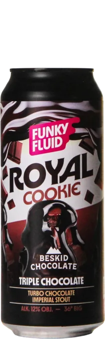 Funky Fluid Royal Cookie: Triple Chocolate