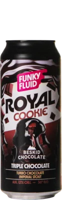 Funky Fluid Royal Cookie: Triple Chocolate