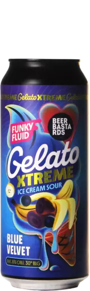 Funky Fluid / Beer Bastards Gelato XTREME: Blue Velvet