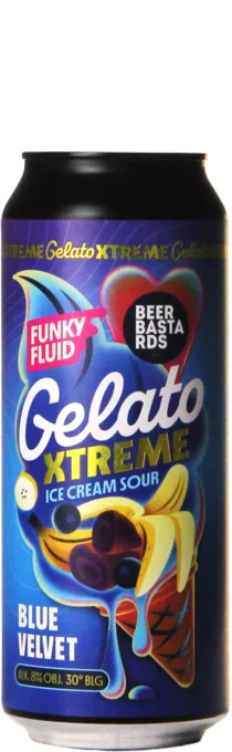 Funky Fluid / Beer Bastards Gelato XTREME: Blue Velvet