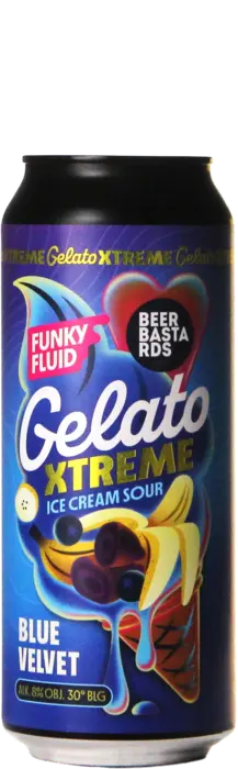 Funky Fluid / Beer Bastards Gelato XTREME: Blue Velvet