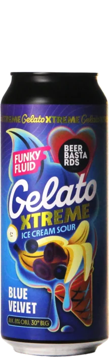 Funky Fluid / Beer Bastards Gelato XTREME: Blue Velvet