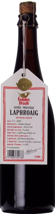 Van Steenberge Gulden Draak Cuvée Prestige Laphroaig 2020 75cl 75 Quadrupel Bier kopen