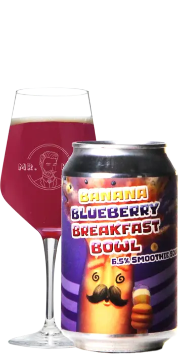 Lobik Banana Blueberry Breakfast Bowl