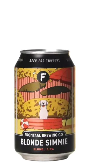 Frontaal Blonde Simmie