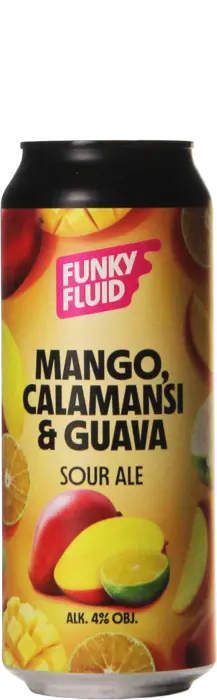 Funky Fluid Gelato: Mango, Calamansi & Guava