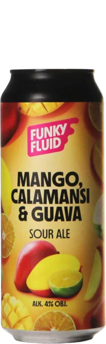 Funky Fluid Gelato: Mango, Calamansi & Guava