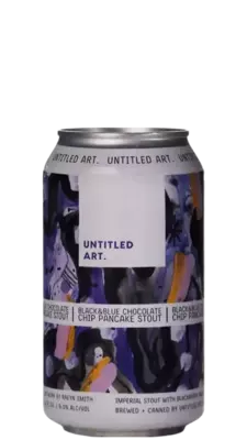 Untitled Art Black & Blue Chocolate Chip Pancake Stout