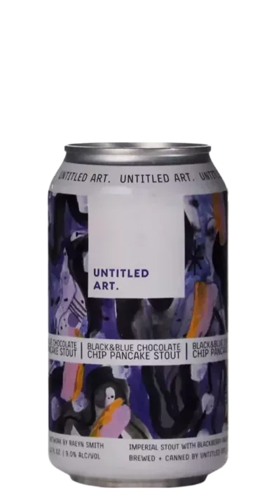 Untitled Art Black & Blue Chocolate Chip Pancake Stout