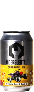 De Moersleutel Santa Rides A Quad