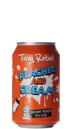 Tiny Rebel Peaches & Cream (Blik)