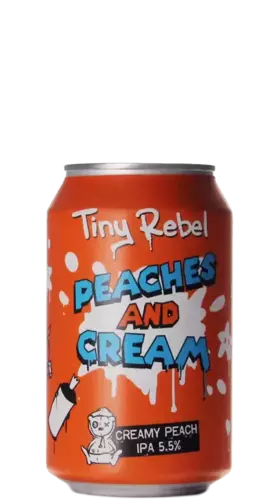 Tiny Rebel Peaches & Cream (Blik)
