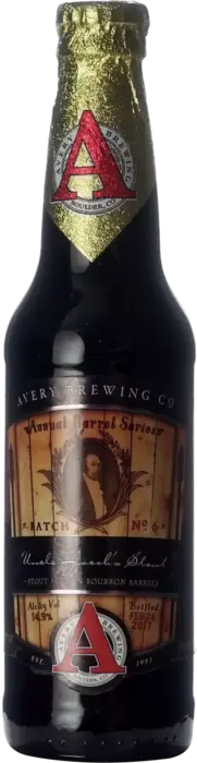 Avery Brewing Uncle Jacobs Stout 2017 Batch 6