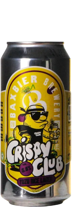 Baxbier Crispy Club: Yuzu Rice Lager 44 Pils Bier kopen